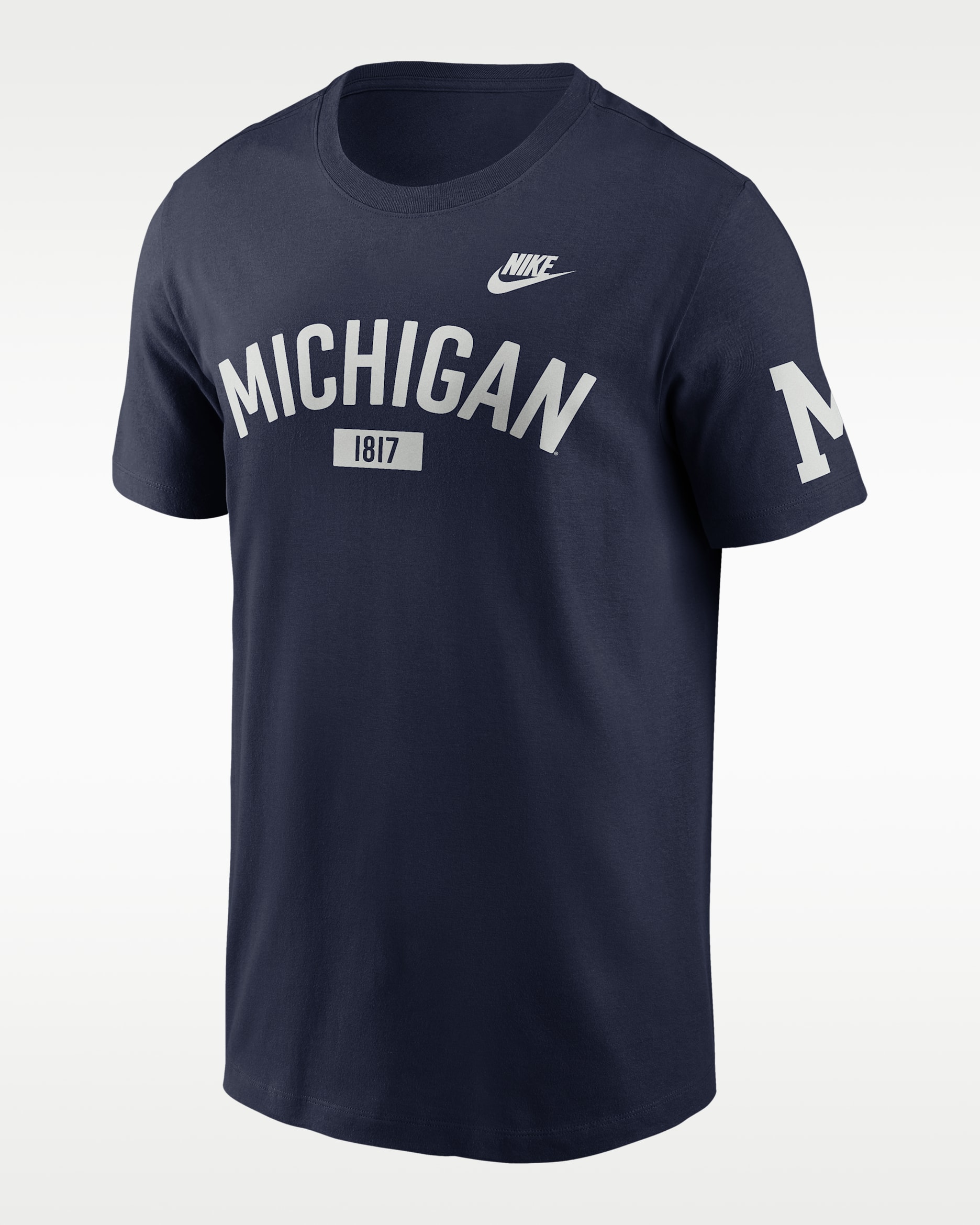 Michigan Legacy Arch 2-Hit Men's Nike College T-Shirt. Nike.com